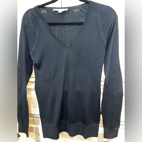 2/$15 Loft women’s black xs sweater - Picture 3 of 12